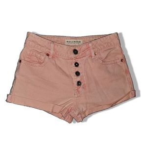 Bullhead High Waisted Button up Shorts